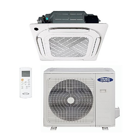 Кондиционер General Climate GC-4C36HRN2 / GU-U36H2 / Панель T-MBQ4-04B кассетная сплит-система комплект